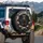 Majestic Black Tan Doberman Pinscher Distressed Torn Cardboard - Vehicle Decor Dog Lover Gift Spare Tire Cover - 3