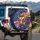 American Flag Squirrel Guitar - Independence Day Music Lover Gift Spare Tire Cover - 3