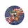 American Flag Squirrel Guitar - Independence Day Music Lover Gift Spare Tire Cover - 4