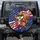 American Flag Squirrel Guitar - Independence Day Music Lover Gift Spare Tire Cover - 1