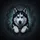 Black White Husky Dog Piercing Blue Eyes Alert Gaze - Dog Lover Gift Spare Tire Cover - 6