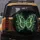 Neon Green Butterfly Glow - Outdoor Travel Gift for Butterfly Lovers Spare Tire Cover - 5
