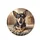Tri-Color Chihuahua Dog Alert Expression - Dog Lover Gift Spare Tire Cover - 4