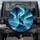 Lone Dark Wolf Snowy Mountain Aurora - Wildlife Lover Gift Spare Tire Cover - 1