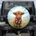 Highland Calf Rainbow Bow Wildflower Meadow Farmhouse Home Decor Gift for Cow Lover Spare Tire Cover - 1