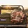 Leopard Pink Roses Garden - Wildlife Lover Home Decor Gift Spare Tire Cover - 2