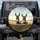 Donkeys Dry-Stone Wall Wildflowers - Farmhouse Home Decor Gift for Donkey Lover Spare Tire Cover - 1