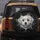 Fluffy White Maltese Puppy Head Jagged Shadow - Dog Lover Vehicle Gift Spare Tire Cover - 5