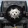 Fluffy White Maltese Puppy Head Jagged Shadow - Dog Lover Vehicle Gift Spare Tire Cover - 1