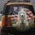 White Wolf Cubs American Flag Wildflowers - Wildlife Lover Gift Spare Tire Cover - 5