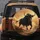 Charging Black Bull Golden Hour - Outdoor Adventure Wildlife Lover Gift Spare Tire Cover - 5