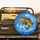 Brown Trout Fishing Hook Swirling Blue Water - Angler Gift Spare Tire Cover - 2