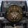 Bobcat Head Golden Crown Runic Patterns - Wildlife Lover Gift for Outdoor Enthusiast Spare Tire Cover - 1