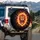 Roaring Lion Head Mane Starbursts Lightning Smoke Embers - Adventure Seeker Gift Spare Tire Cover - 3
