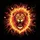 Roaring Lion Head Mane Starbursts Lightning Smoke Embers - Adventure Seeker Gift Spare Tire Cover - 6