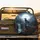 Majestic Grey Wolf Full Moon Rocky Cliff Forest - Wildlife Lover Gift Spare Tire Cover - 2