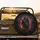 Horse Head Red Eye Smoke Embers - Fantasy Fan Gift Spare Tire Cover - 2