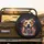 Black Background Pit Bull Splattered Paint - Dog Lover Car Accessory Gift Spare Tire Cover - 2