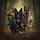 Diverse German Shepherds Outdoor Forest Foliage Light Flares - Dog Lover Gift Spare Tire Cover - 6