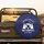 Camper Trailer Campfire Pine Trees Night Sky Moon - Camping Lover Gift Spare Tire Cover - 2
