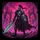 Ancient Warrior Glowing Eyes Broadsword Shield - Neon Gothic Ruins Fantasy Adventure Gift Spare Tire Cover - 6