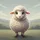 Fluffy Cartoon Sheep Pastoral Landscape - Farmhouse Home Decor Gift Spare Tire Cover - 6