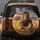 Proud Male Lion Lion Cubs Savanna Wildlife Lover Gift for Safari Enthusiasts Spare Tire Cover - 5
