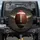 Worn Professional American Football Game Ball - Authentic Game Day Decor for Sports Fans Spare Tire Cover - 1