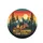 Rustic Camp Scene Best Camping Dad Ever - Outdoor Adventure Gift for Fathers Spare Tire Cover - 4