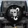 Three Cats Peeking Upside Down Kitty Paw Prints Everyday Vehicle Decor for Cat Lover Spare Tire Cover - 1