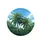 Tropical Palm Trees Clear Sky Clouds - Vacation Essentials Nature Lover Spare Tire Cover - 4