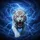 Majestic White Tiger Roaring Electric Lightning Storm - Adventure Seeker Gift Spare Tire Cover - 6