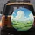 Expansive Blue Sky Voluminous Clouds Rolling Green Hills Meadow - Travel Essentials Spare Tire Cover - 5