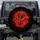 Red Asian Dragon Fiery Energy Glowing Embers - Fantasy Home Decor Gift for Collectors Spare Tire Cover - 1