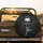 Gothic Skull Shhh Gesture Decaying Architecture - Gothic Lifestyle Gift Spare Tire Cover - 2