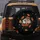 i'm fine Text Poppies Bloom Black Field - Everyday Use Accessory Spare Tire Cover - 5