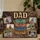 Personalized Dad Gift from Children, Custom Family Photo Collage Canvas, Father's Day Birthday Gift, Inspiring Father Quote Canvas - 3