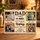 Personalized Dad Gift from Children, No Matter How Big We Get Canvas, Custom Family Photo Collage Print, Father's Day Birthday Gift - 3