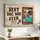 Personalized Best Dog Dad Ever Photo Canvas, Custom Dog Dad Gift with Pet Name, Fathers Day Gift for Dog Lover - 2