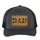 Personalized Dad Hat with Kids Names, Fathers Day Gift for Dad, Gift from Kids, Daughter, Son, Children Leather Patch Snapback Trucker Cap - 1