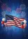 American Flag Fireworks Balloons Independence Day Gift for Veterans Garden Flag - 6