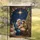 Holy Family Nativity Scene Star Bethlehem Christmas Tree - Christmas Holiday Decor Garden Flag - 5