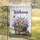 Welcome Wheelbarrow Garden Flowers - Farmhouse Home Decor Gift for Garden Lover Garden Flag - 5