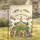 Hello New School Building Sun Children Hands - Back to School Season Gift for Students Garden Flag - 1
