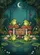 Frogs Welcome Sign Pond Scene Lily Pad Toadstool - Home Decor Gift Garden Flag - 6