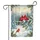 Northern Cardinals Winter Forest Holly Berries - Christmas Bird Lover Gift Garden Flag - 3