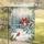 Northern Cardinals Winter Forest Holly Berries - Christmas Bird Lover Gift Garden Flag - 5
