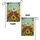 Northern Cardinals Sunflowers Welcome Butterfly - Wildlife Lover Gift for Bird Lover Garden Flag - 4