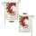 Red Geranium Welcome Flowers Bumblebees - Home Garden Decor Gift for Garden Lover Garden Flag - 4
