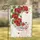 Red Geranium Welcome Flowers Bumblebees - Home Garden Decor Gift for Garden Lover Garden Flag - 1